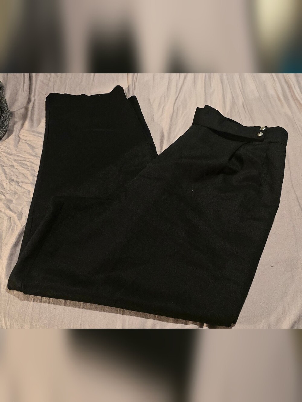 Jaclyn Smith Black Dress Pants - Straight Leg